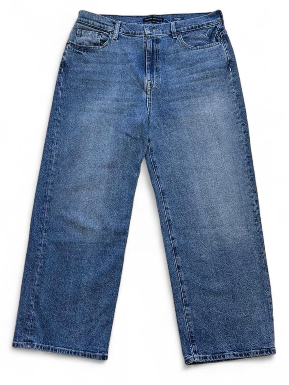 Light blue modern American Savannah High Rise Wide Leg Jeans